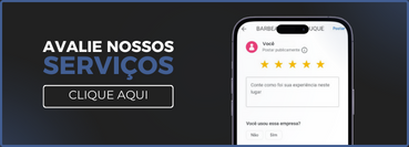Botão Escrito Avalie Nossos Serviços